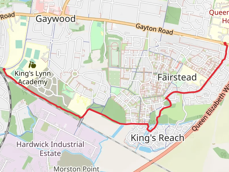 Swaffham Belt Path and The Rookery Way
