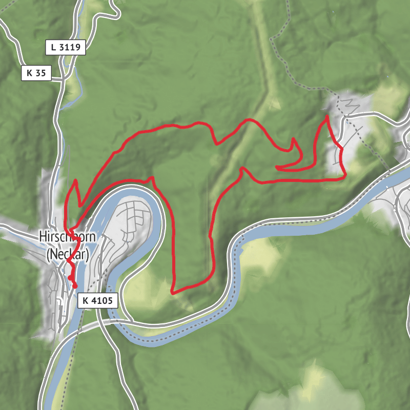 A map preview of the recording Grabengasse 11 - Juli 21.