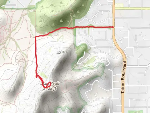 Dixie Peak via Charles M Christiansen Trail