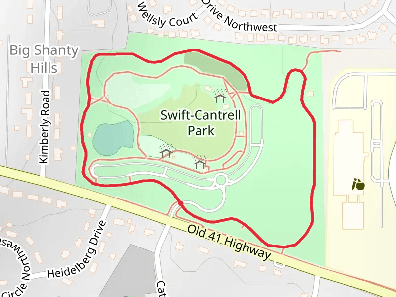 Swift-Cantrell Park Loop