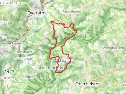 Bergischer Weg, Rundweg A3 and Kurkoelner Weg