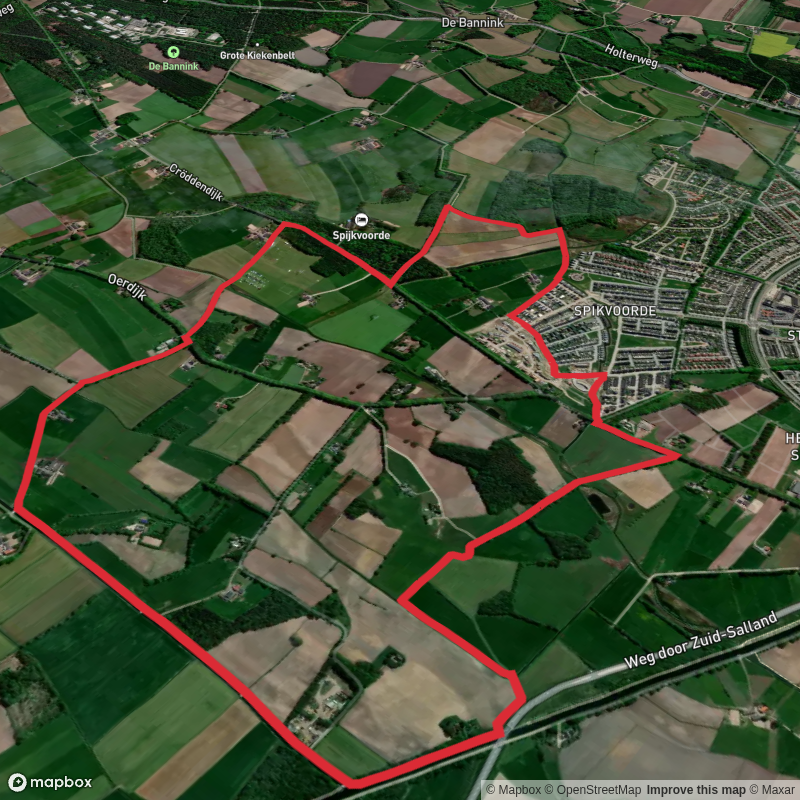 Sallandpad and Oerdijk - Groene Route