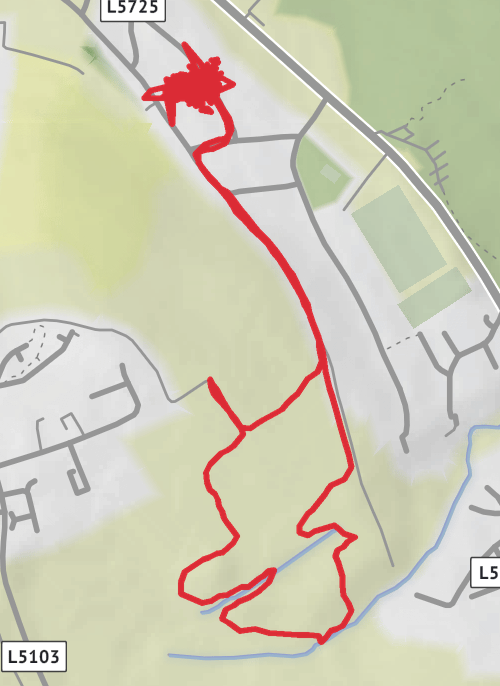 County Wicklow Running mobile static map