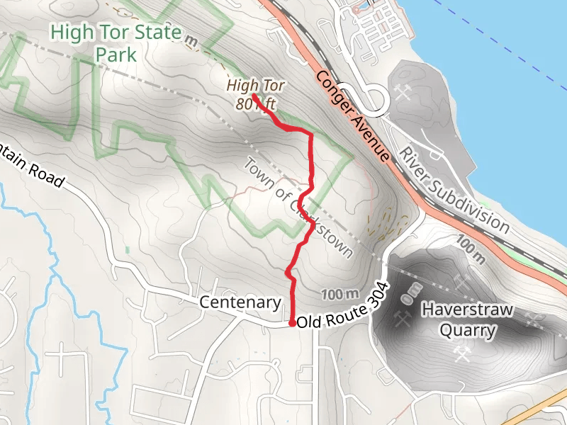 High Tor via Long Trail