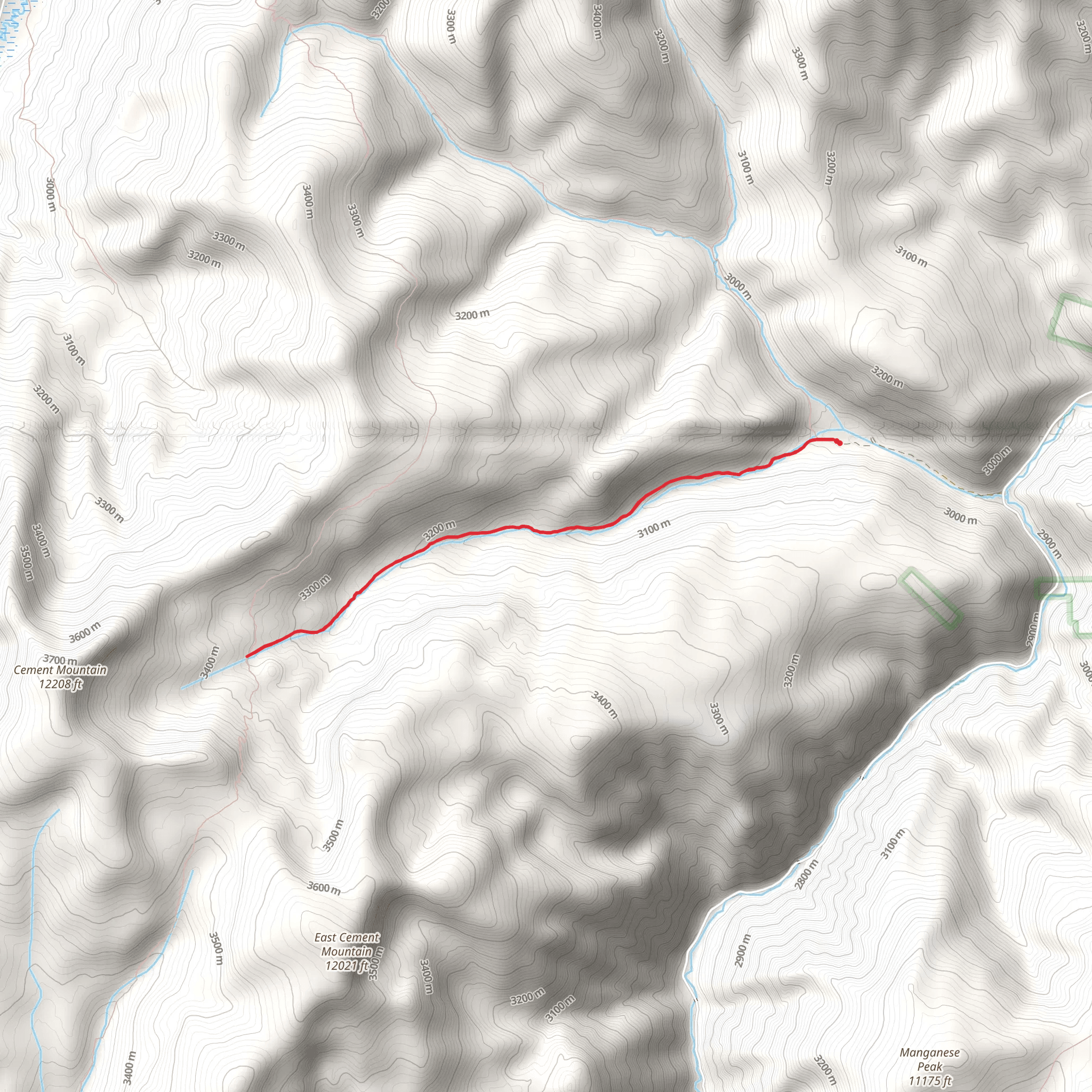 Rosebud Trail mobile static map