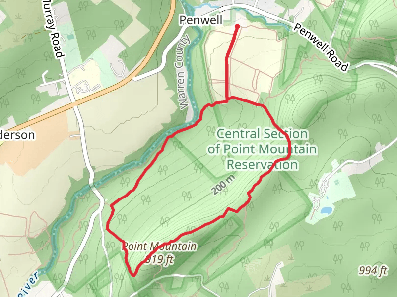 Point Mountain via Orange Trail