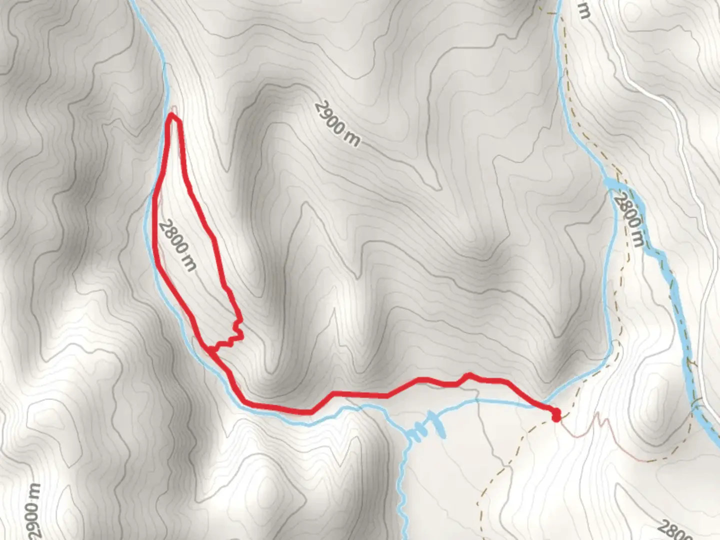 An image depicting the trail Beaver Line Trail and its surrounding area.