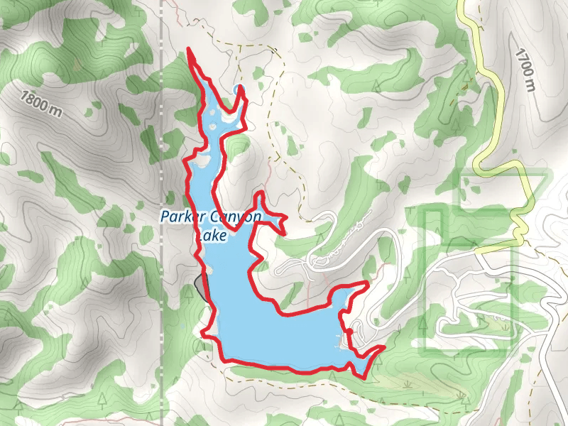Parker Canyon Lakeshore Trail