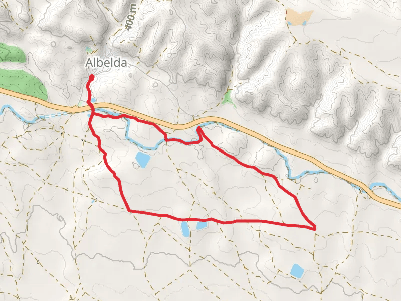 Route of the Cisterns and Silos of Albelda PR HU 250