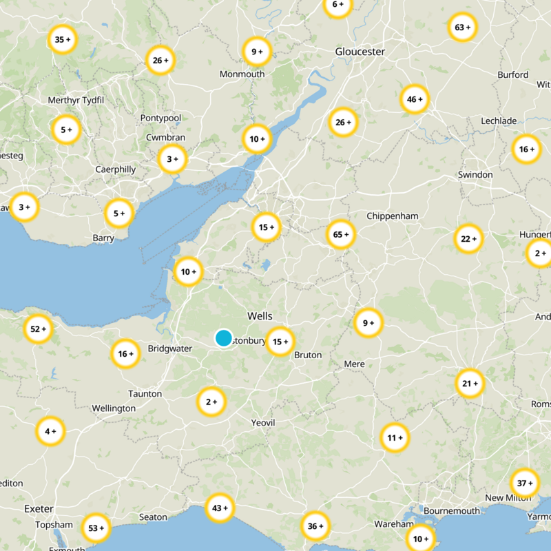 Bath and North East Somerset Static Map