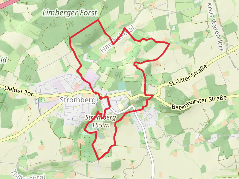Kreuzbusch via Kreuzweg