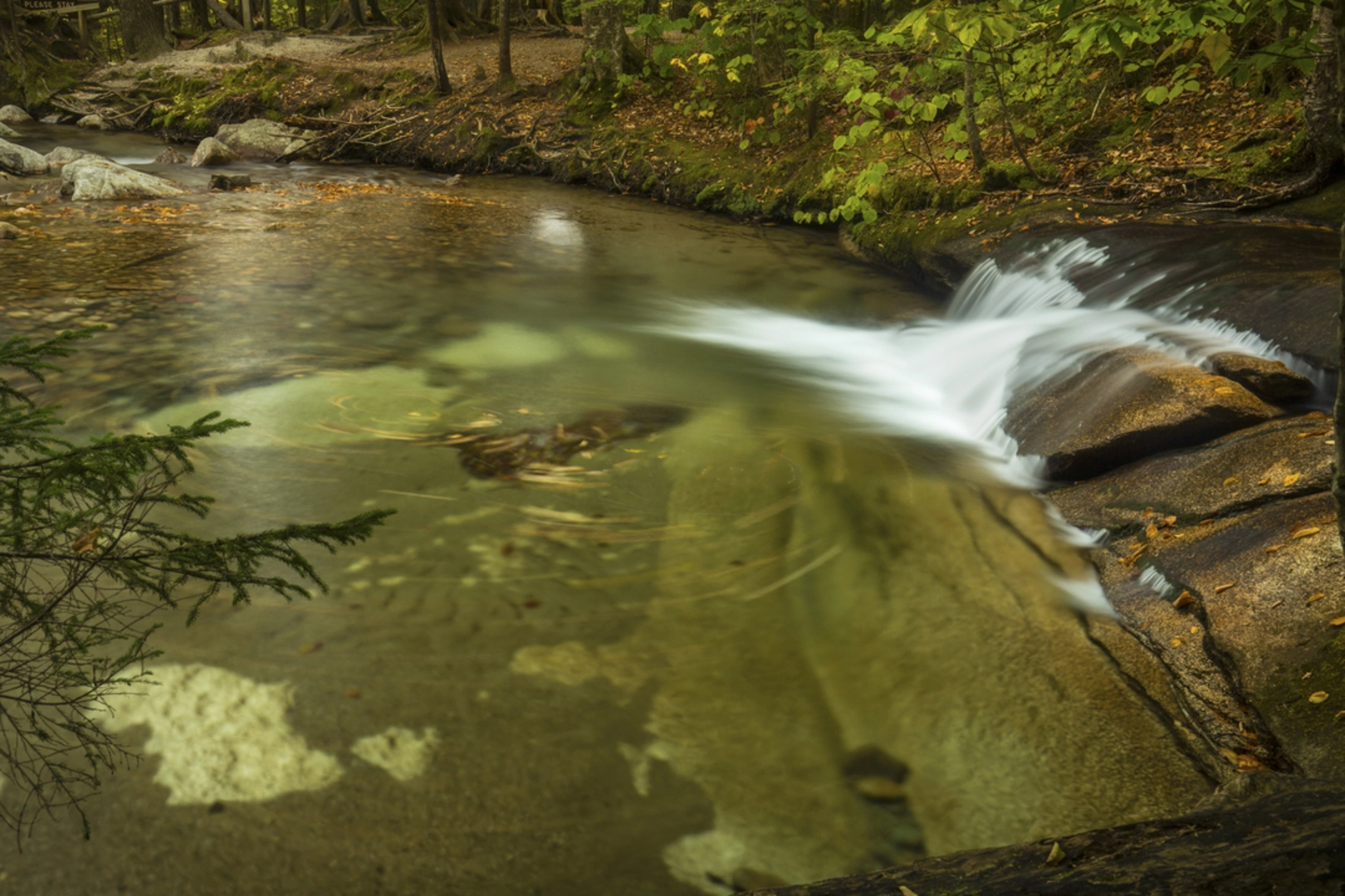 An image depicting the trail Baldface Circle Trail and its surrounding area.