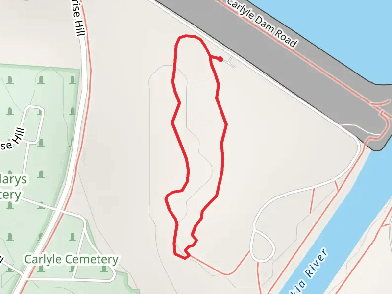 Carlyle Dam Road Loop