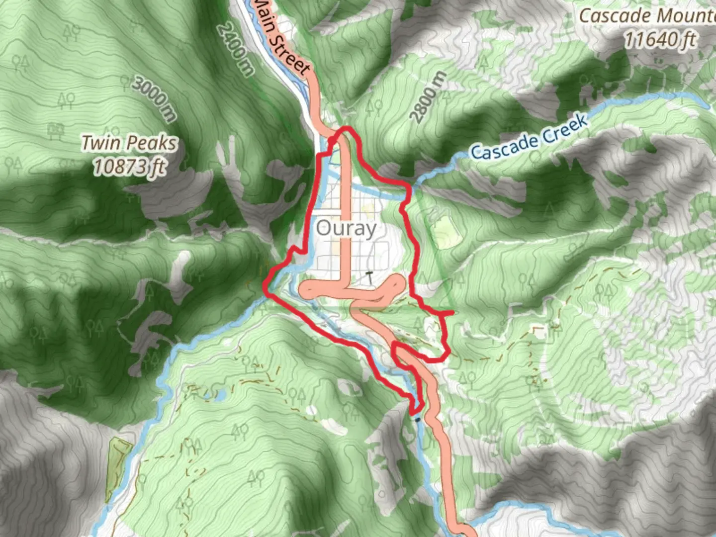Uncompahgre River Walk - Perimeter Loop Trail | Ouray County | Colorad