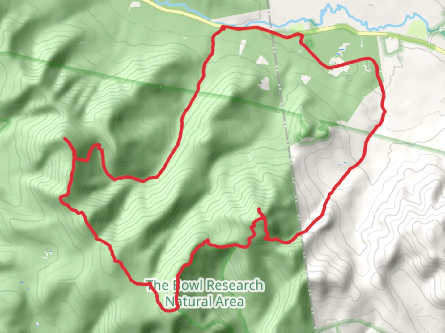 An image depicting the trail Mt Tripyramid and Whiteface via Sabbaday Brook Trail and its surrounding area.