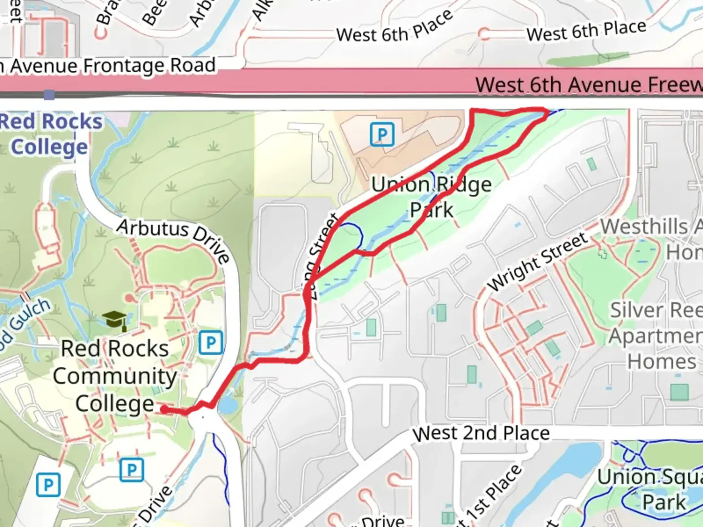 An image depicting the trail North Green Mountain Loop Trail and its surrounding area.