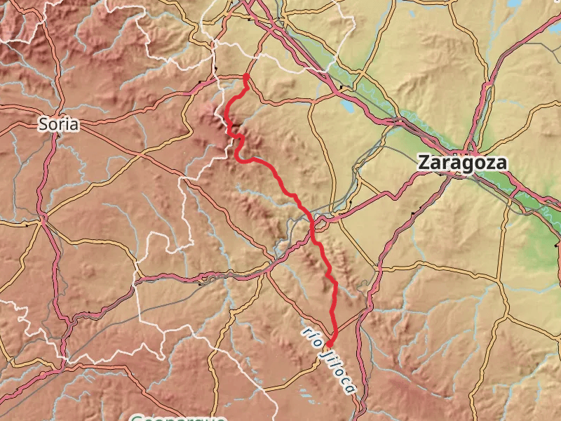 GR 90 Sendero Ibérico Zaragozano