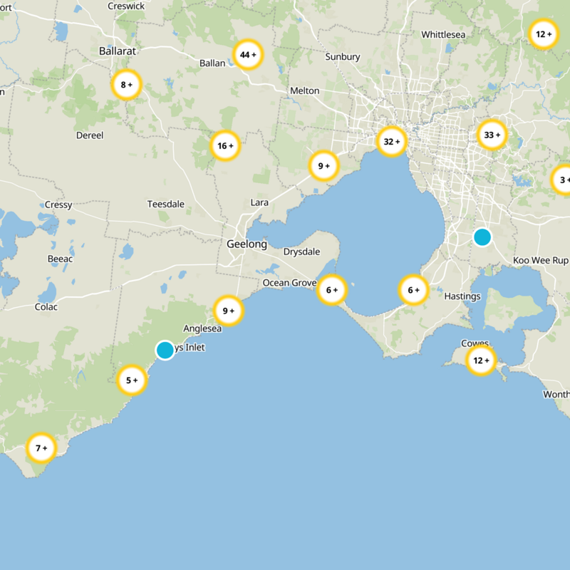 Greater Geelong Static Map
