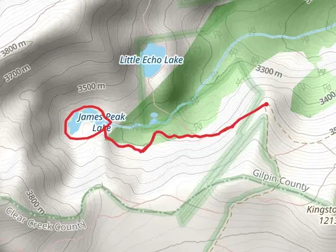 James Peak Lake Loop Trail