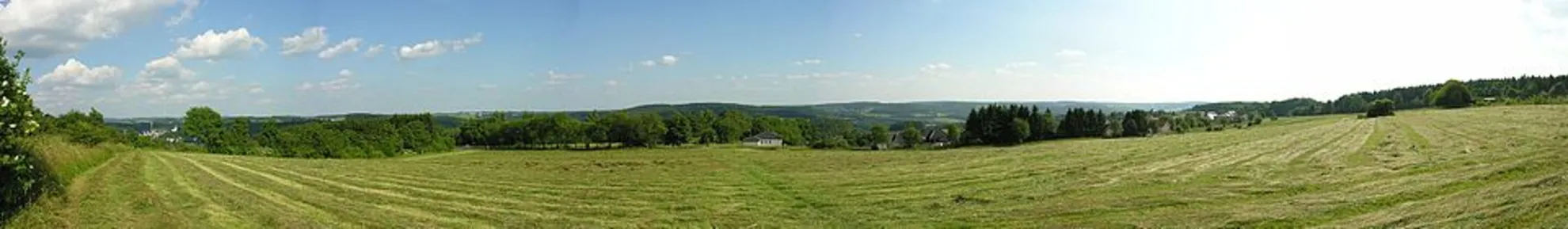 An image depicting the trail Waeller Tour Eisenbachtal Loop and its surrounding area.