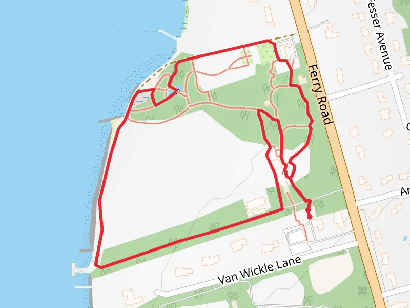 Bristol Harbor Overlook Trail