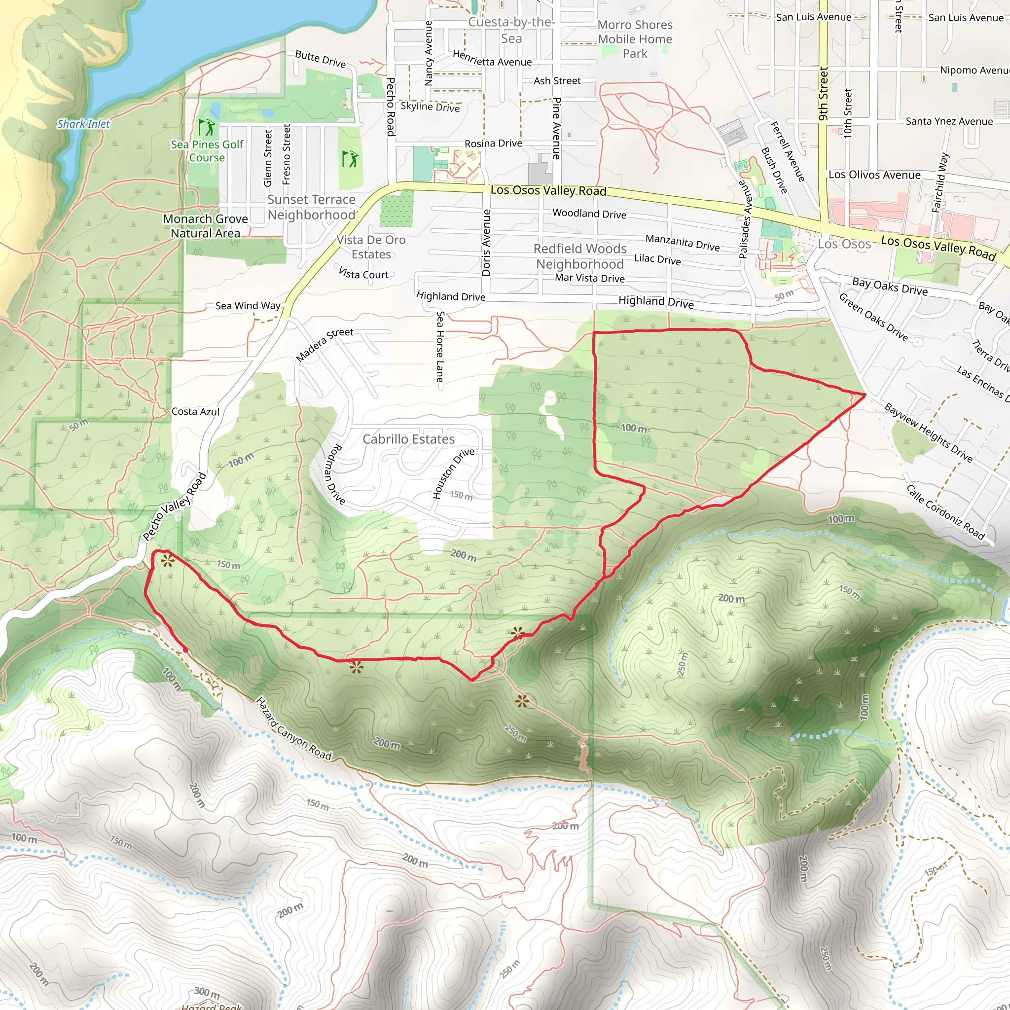 Rim Loop Trail mobile static map