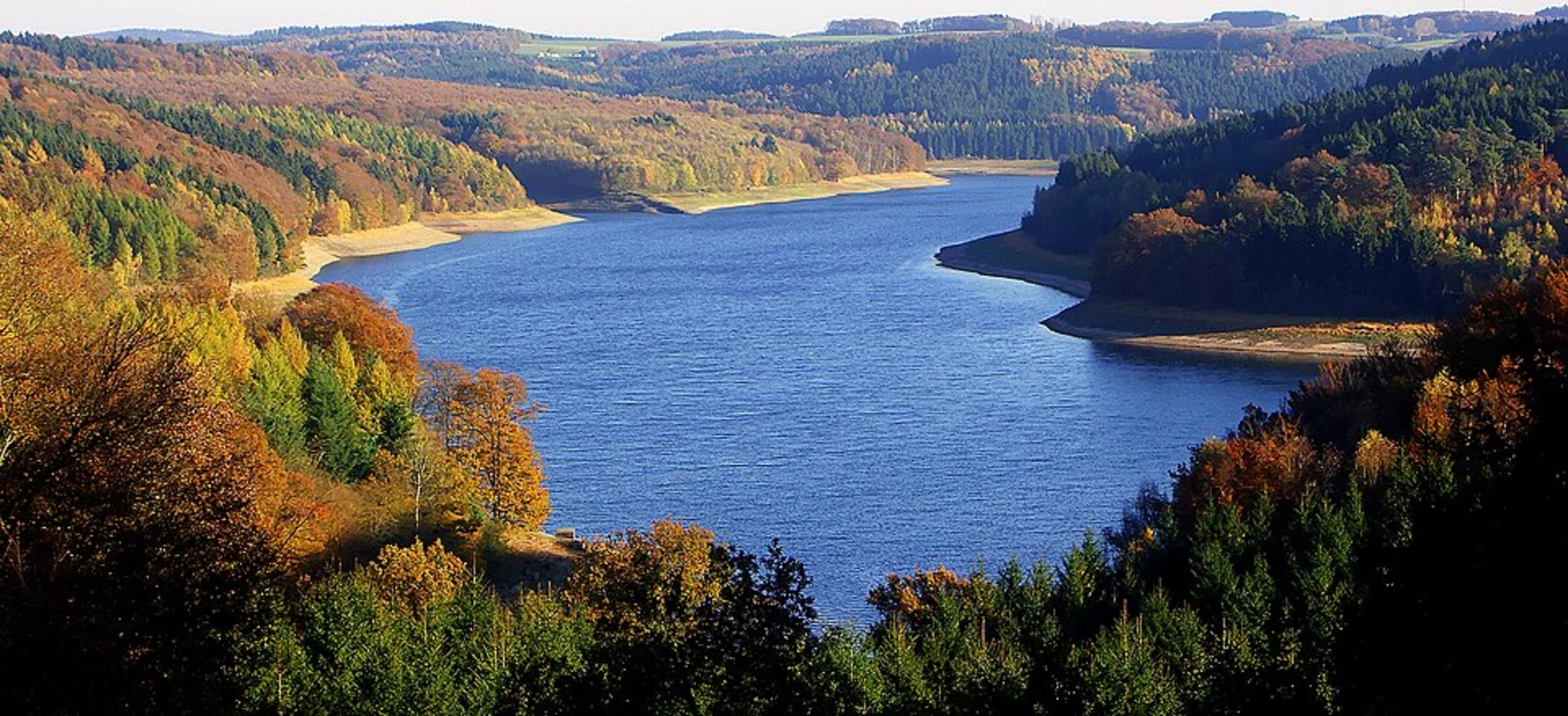 An image depicting the trail Wiehltalsperre A2 Loop and its surrounding area.