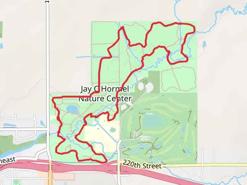 Restored Prairie, Prairie Garden and South Loop Trail