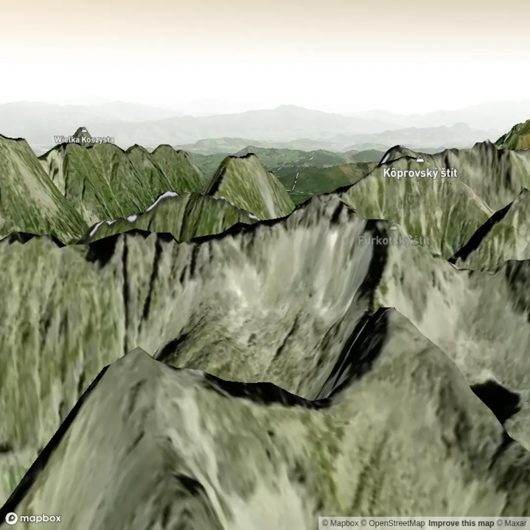 An image depicting the trail Hike from Bukowina Tatrzańska to Morskie Oko & Swistowa Kopa and its surrounding area.