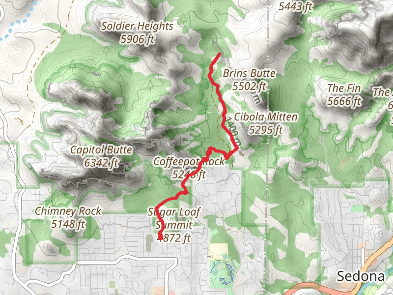 Soldier Pass Cave via Tea Cup Trail