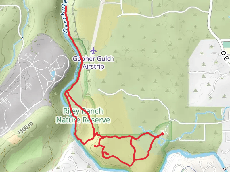 Juniper Loop Trail, Canyon Loop Trail and Deschutes River Trail