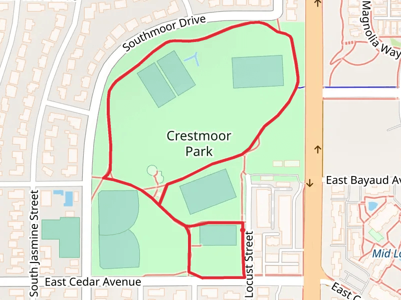 Crestmoor Park Loop