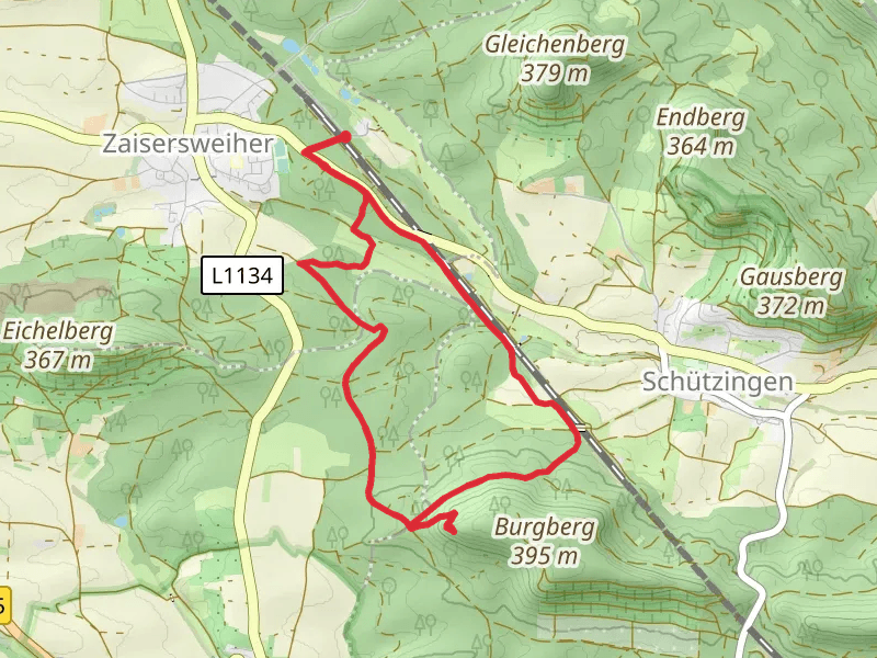 WasenWald and Burgberg Loop
