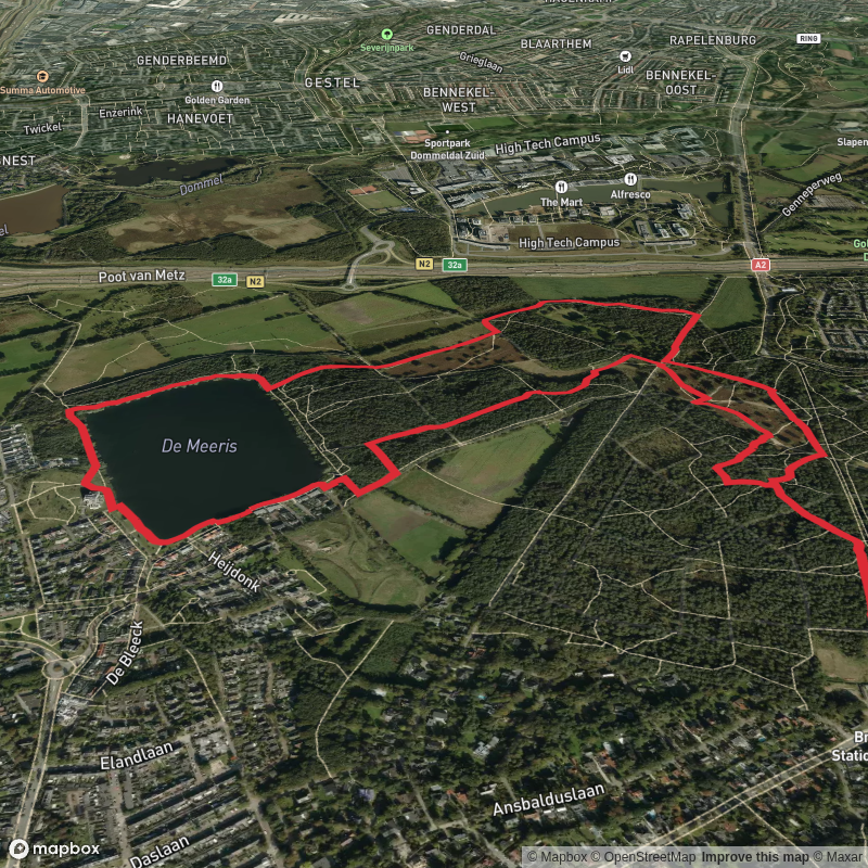 De Meeris via Meeris Wandeling