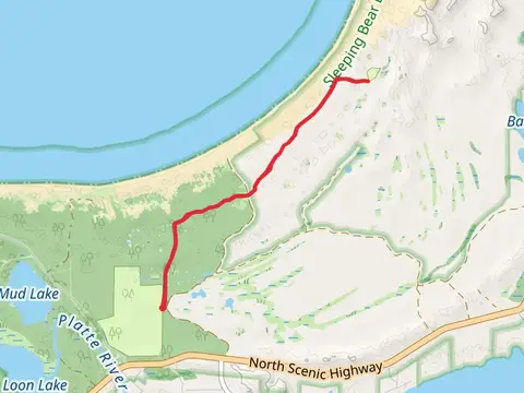 Platte River Campground to Sleeping Bear National Lake Shore - White Pine Campground
