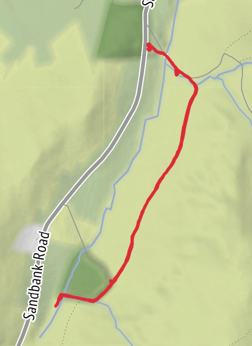 County Down Hiking mobile static map