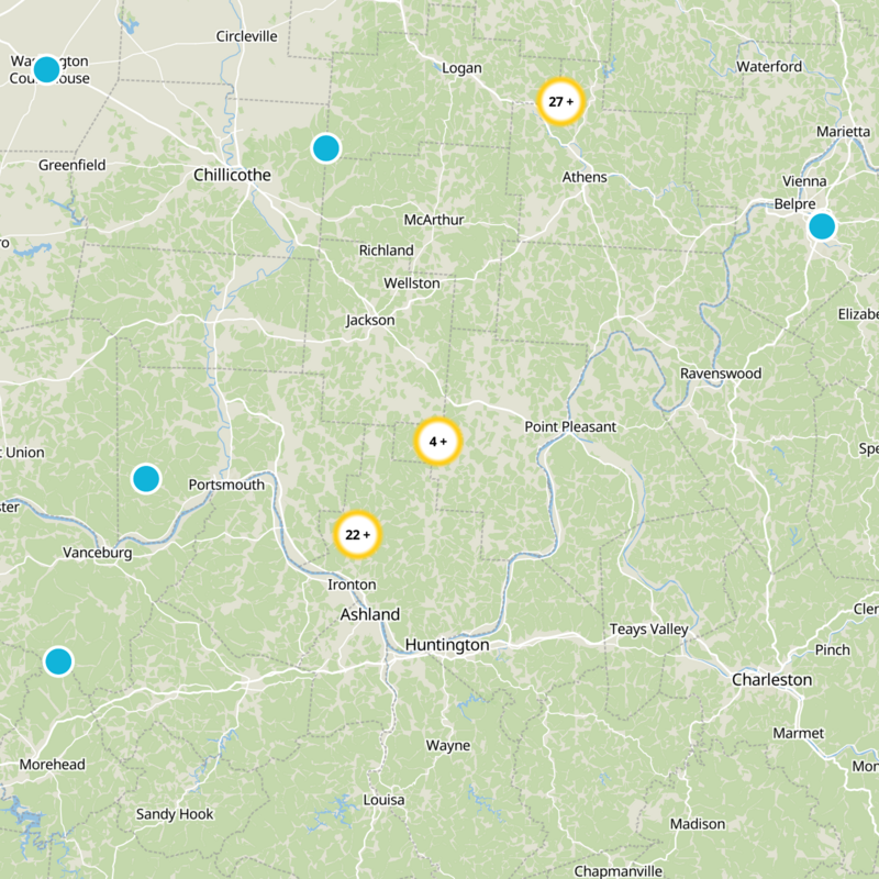 Gallia County Static Map