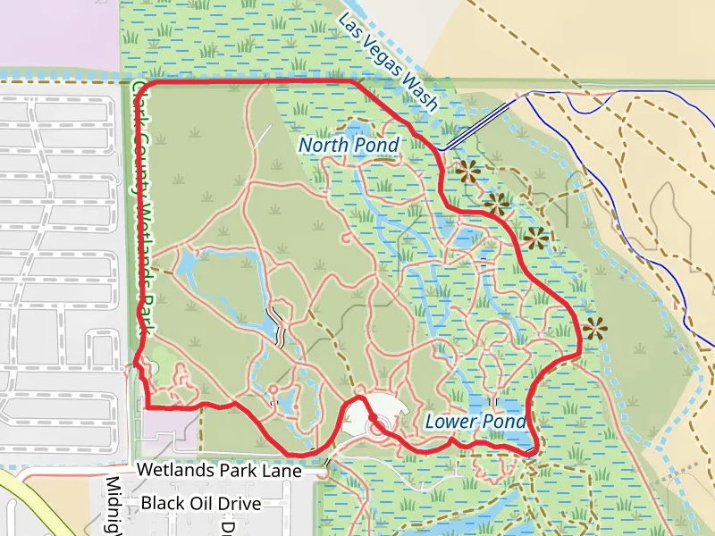 Wetlands Park - North Loop Trail