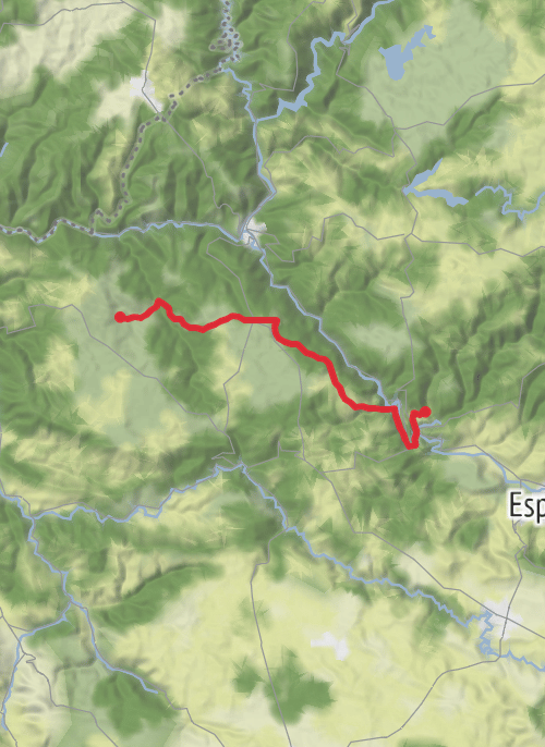 Hike from La Croix Marie mobile static map