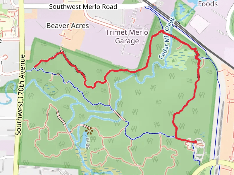 Old Wagon Trail and Oak Trail