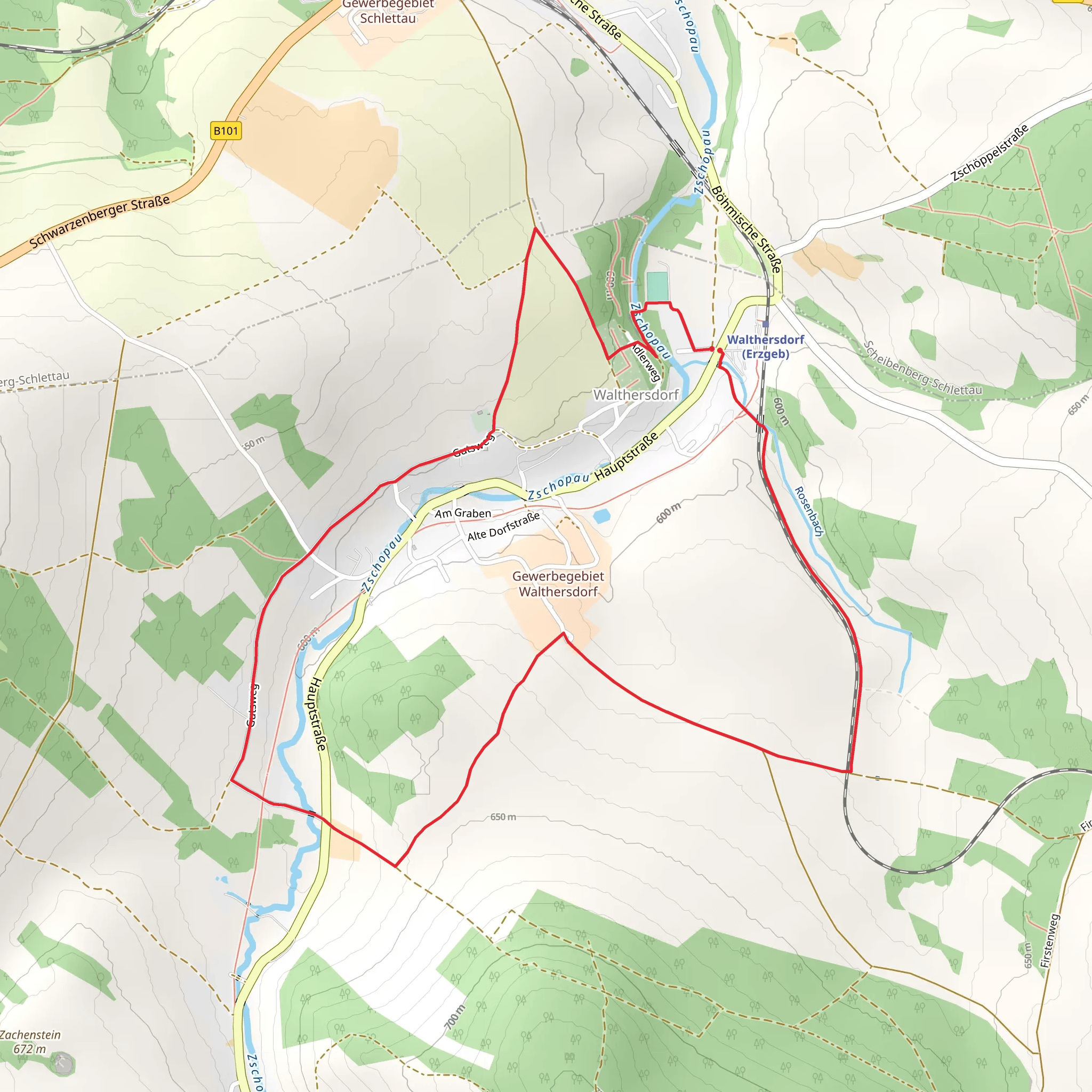 Ww Rundweg Walthersdorf mobile static map
