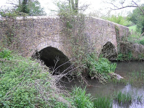 Keysham Memorial Park and River Chew from Queen Charlton