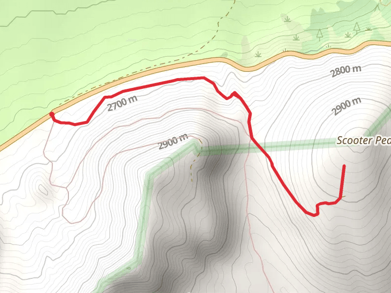 Scooter Peak Trail