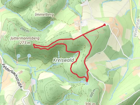 Kreiswald Loop via Rundweg Kauerhof