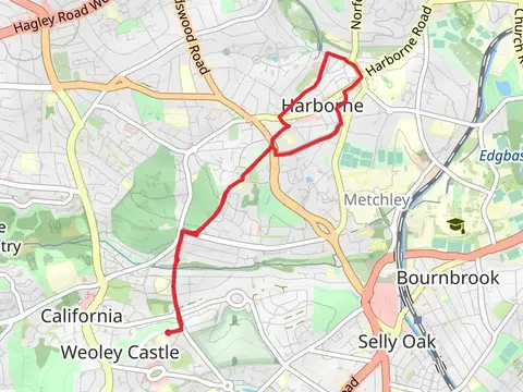 Harborne Loop - Weoley Castle
