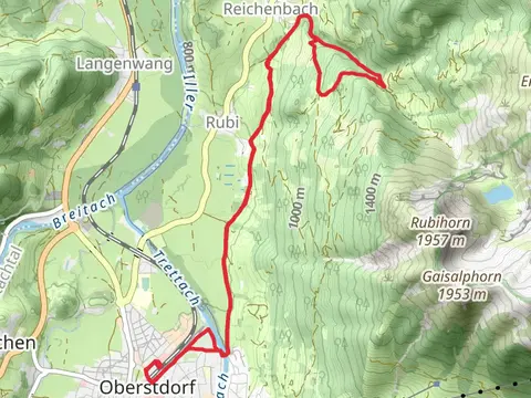 G - Winter Wanderung zur Gaisalpe