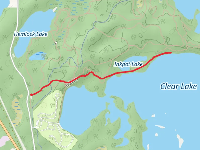 Inkpot Lake Out and Back