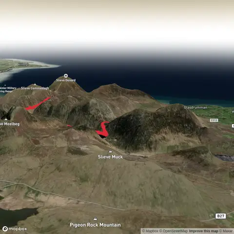 Hike from Annalong with camp