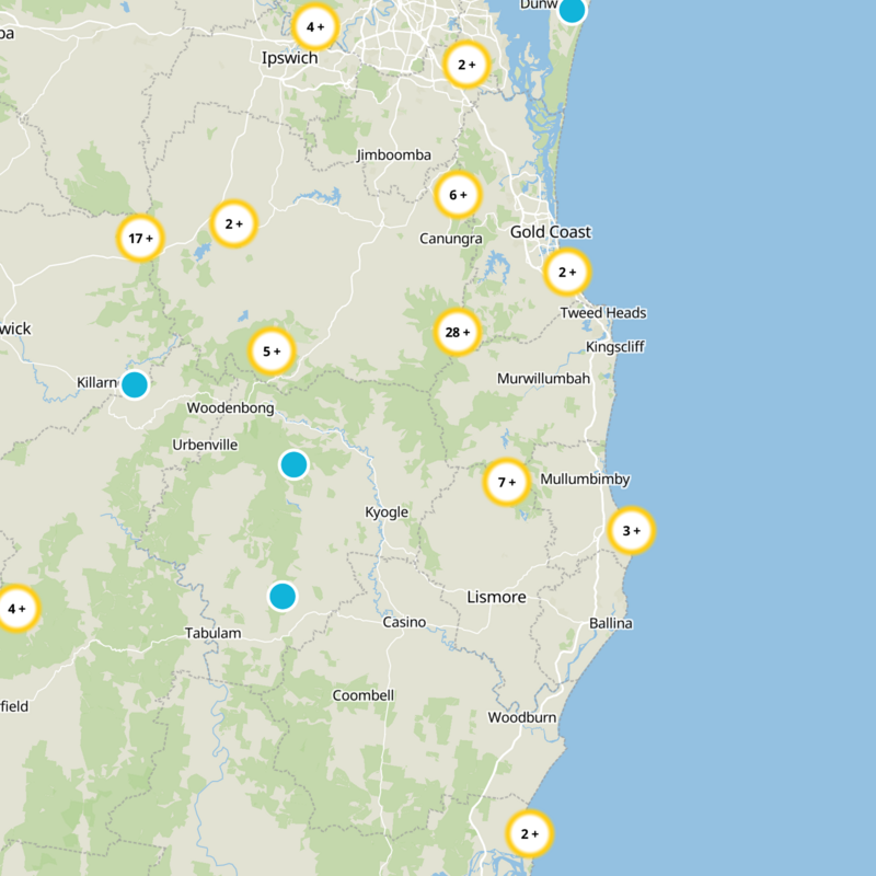 Kyogle Static Map