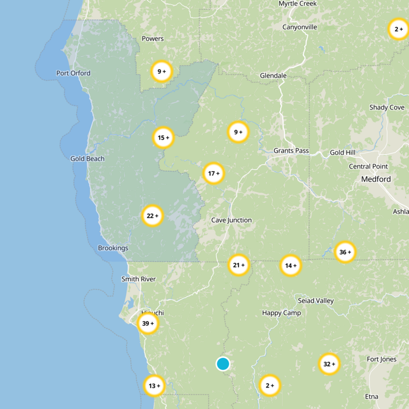 Curry County Static Map